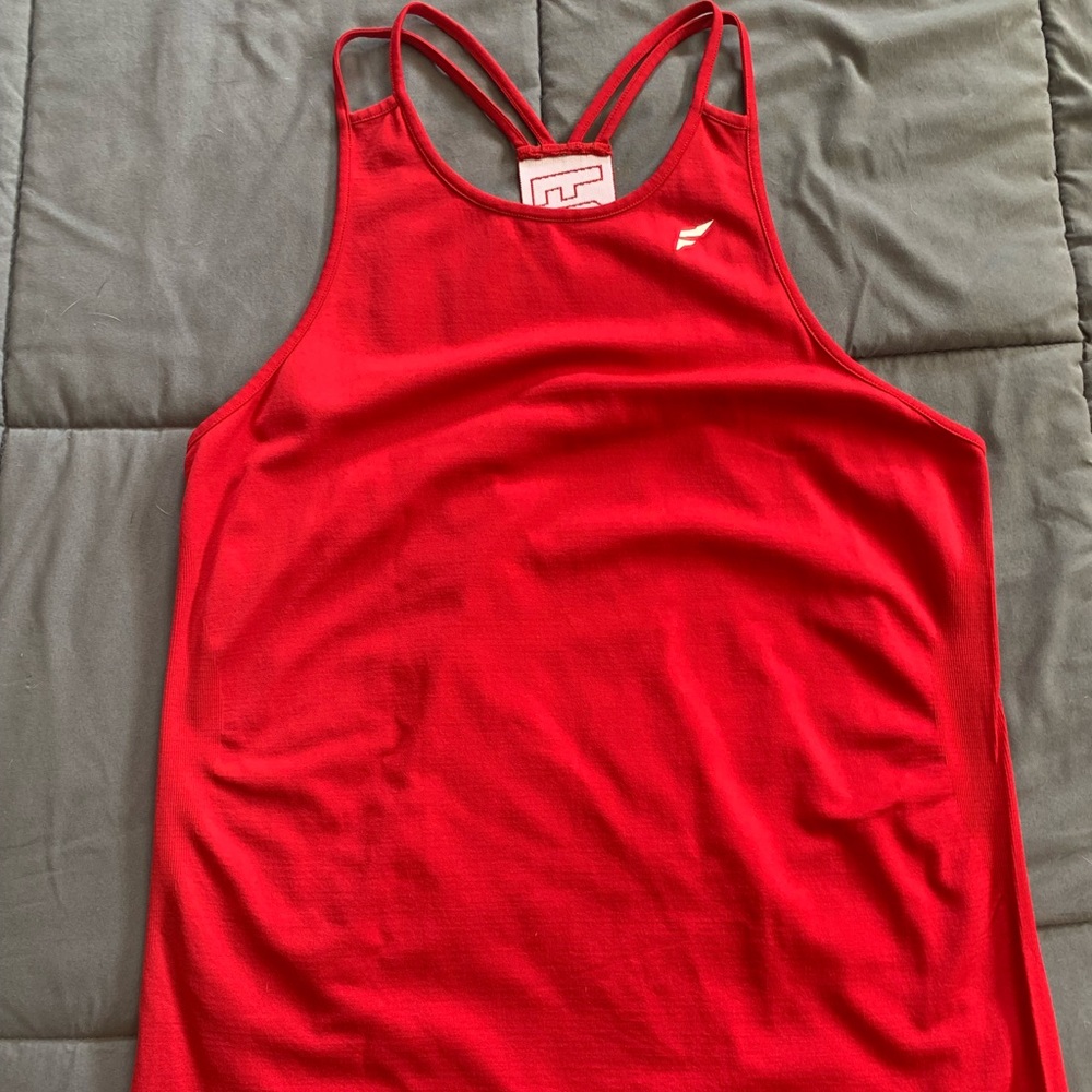 Flag nor Fail Red Tank Top